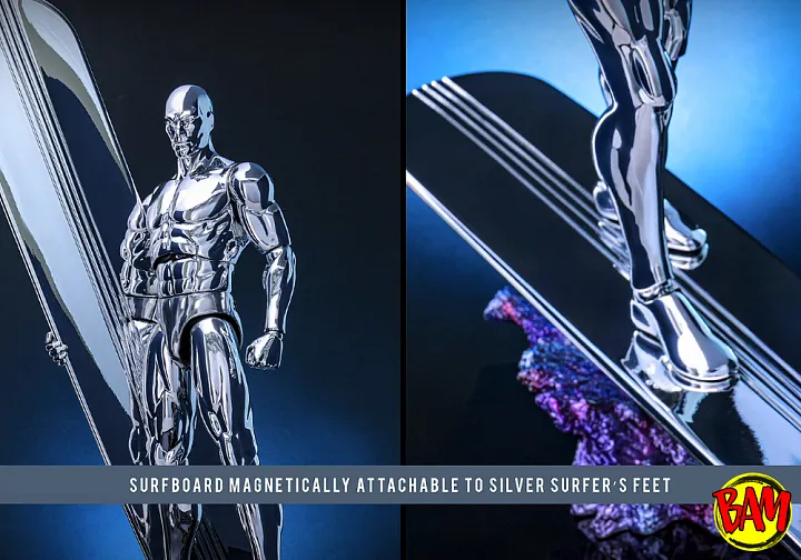 Hot Toys: CMS033 Silver Surfer 1/6 Scale Actionfigur (Marvel Comics)