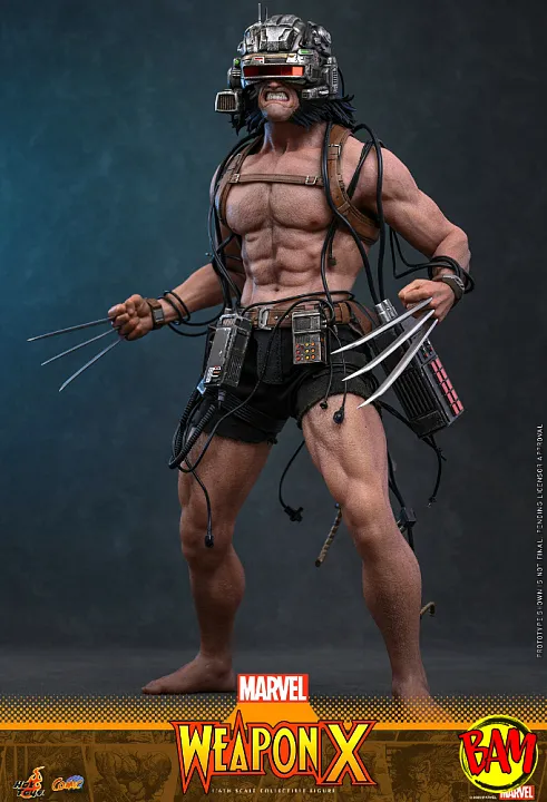 Hot Toys: CMS034 Weapon X 1/6 Scale Actionfigur (Marvel Comics)