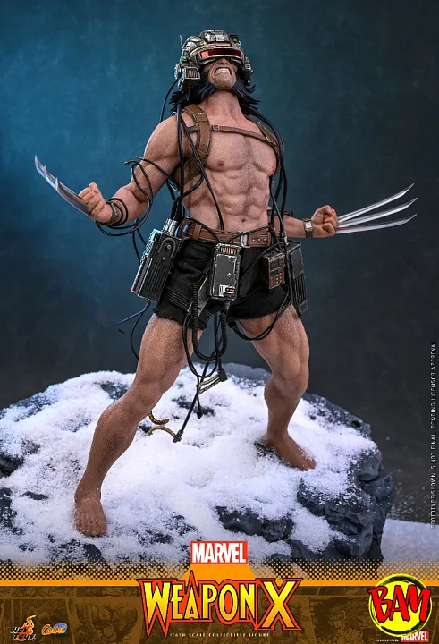 Hot Toys: CMS034 Weapon X 1/6 Scale Actionfigur (Marvel Comics)