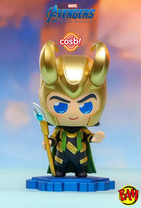 Hot Toys: Cosbi Loki Mini Figure (Avengers Endgame)