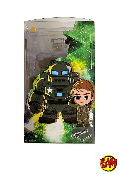 Hot Toys: Cosbaby Hydra Stomper & Steve Rogers Mini Figure (What If...?)