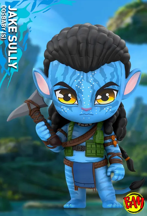 Hot Toys: Cosbaby Jake Sully Mini Figure (Avatar:The Way of Water)