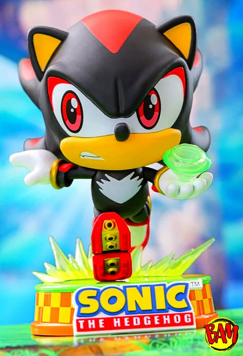 Hot Toys: Cosbaby Shadow Minifigur (Sonic the Hedgehog)