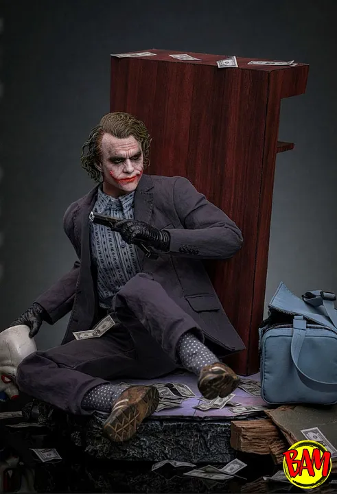 Hot Toys: DX50 The Joker Bank Robber 1/6 Scale Actionfigur (The Dark Knight Trilogy)