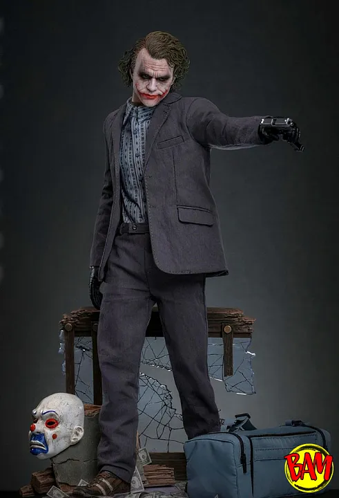 Hot Toys: DX50 The Joker Bank Robber 1/6 Scale Actionfigur (The Dark Knight Trilogy)