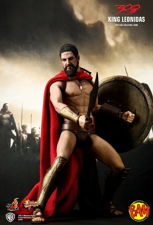 Hot Toys: MMS114 King Leonidas 1/6 Scale Actionfigur (300)