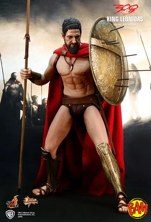 Hot Toys: MMS114 King Leonidas 1/6 Scale Actionfigur (300)