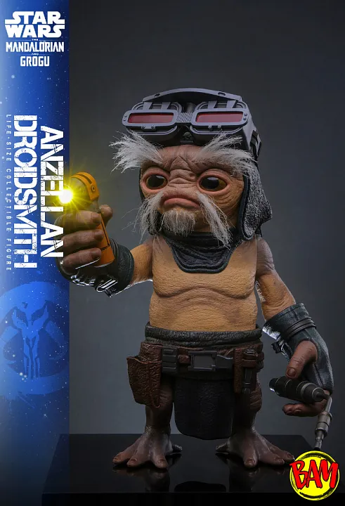 Hot Toys: LMS017 Anzellan Droidsmith Life-Size Action Figure (Star Wars | The Mandalorian and Grogu)