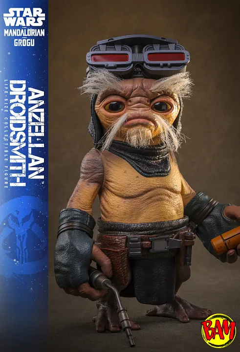 Hot Toys: LMS017 Anzellan Droidsmith Life-Size Action Figure (Star Wars | The Mandalorian and Grogu)