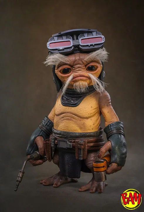 Hot Toys: LMS017 Anzellan Droidsmith Life-Size Action Figure (Star Wars | The Mandalorian and Grogu)