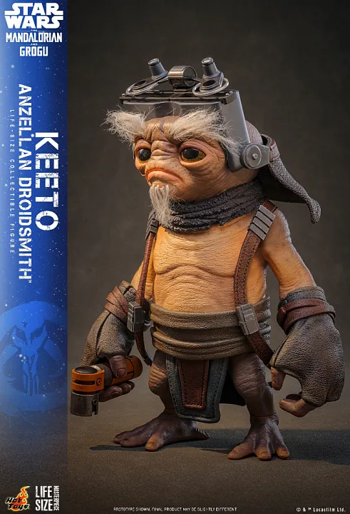 Hot Toys: LMS018 Keeto Anzellan Droidsmith Life-Size Action Figure (Star Wars | The Mandalorian and Grogu)
