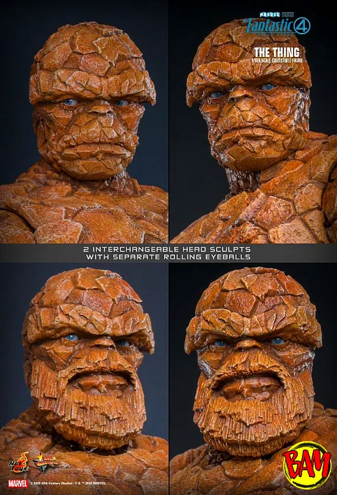 Hot Toys: MMS813 The Thing 1/6 Scale Action Figure (Fantastic Four)