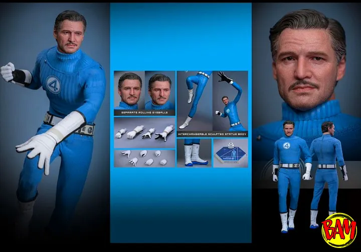 Hot Toys: MMS821 Mister Fantastic 1/6 Scale Actionfigur (Fantastic Four)