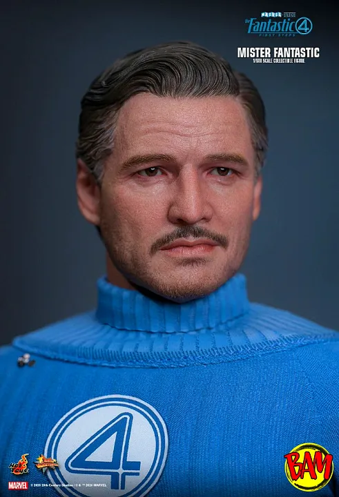 Hot Toys: MMS822 Mister Fantastic & H.E.R.B.I.E. 1/6 Scale Action Figure (Fantastic Four)
