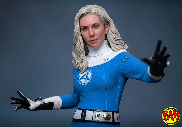 Hot Toys: MMS824 Invisible Woman & H.E.R.B.I.E 1/6 Scale Action Figure (Fantastic Four)