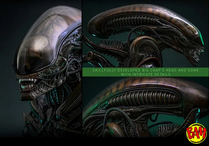 Hot Toys: MMS826 Big Chap 1/6 Scale Actionfigur (Alien)