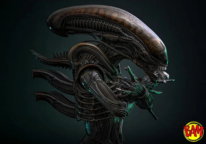 Hot Toys: MMS826 Big Chap 1/6 Scale Actionfigur (Alien)