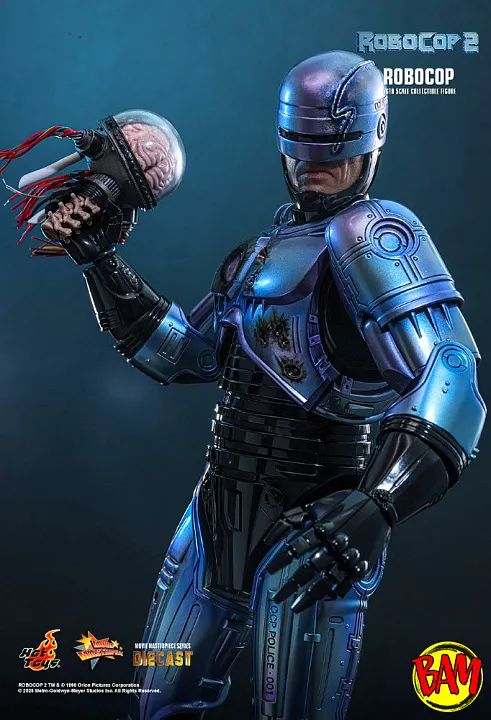 Hot Toys: MMS827D74 RoboCop 1/6 Scale Action Figure (RoboCop 2)