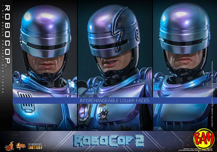 Hot Toys: MMS827D74 RoboCop 1/6 Scale Action Figure (RoboCop 2)