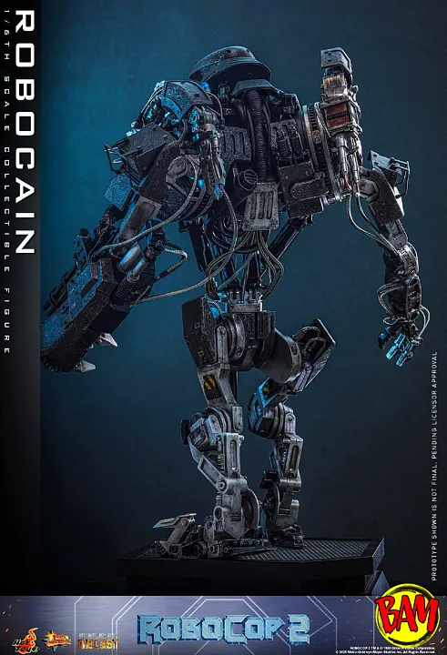 Hot Toys: MMS828D75 RoboCain 1/6 Scale Action Figure (RoboCop 2)