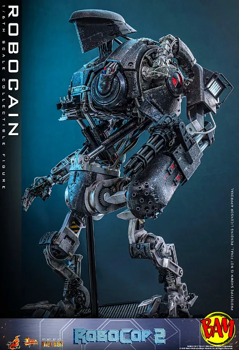 Hot Toys: MMS828D75 RoboCain 1/6 Scale Action Figure (RoboCop 2)