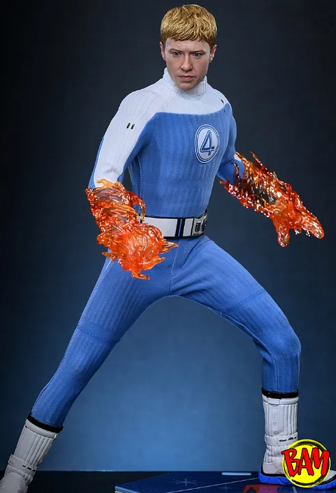 Hot Toys: MMS829 Human Torch 1/6 Scale Actionfigur (Fantastic Four)