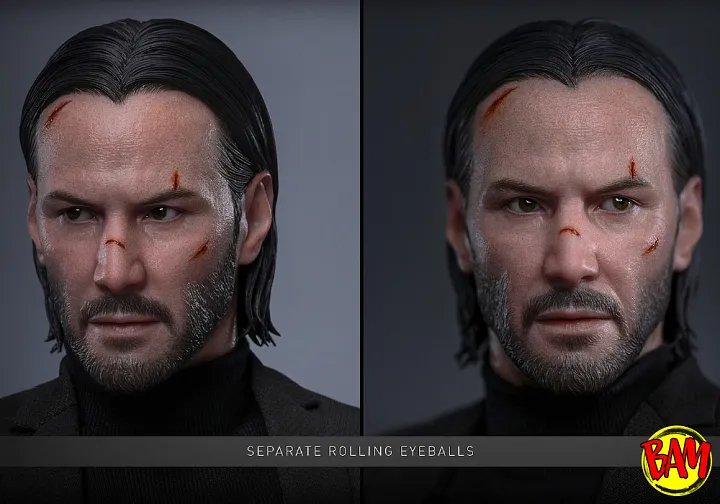 Hot Toys: MMS832 John Wick 1/6 Scale Actionfigur (Movie Masterpiece)