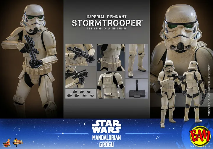 Hot Toys: MMS836 Imperial Remnant Stormtrooper 1/6 Scale Actionfigur (Star Wars)