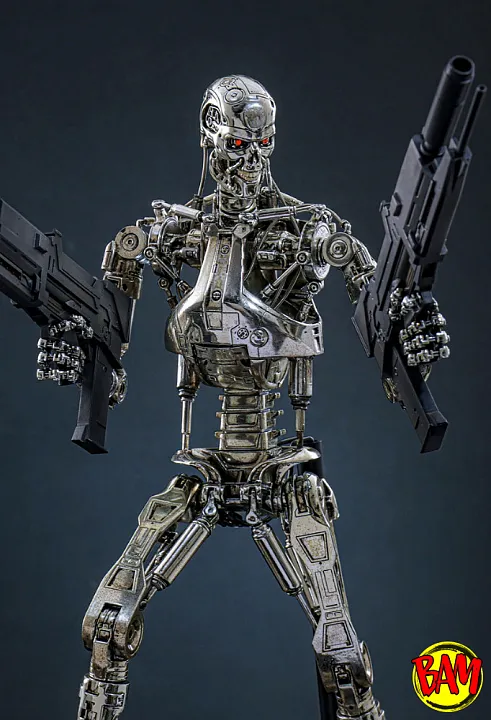 Hot Toys: MMS840D77 Endoskeleton 1/6 Scale Actionfigur (Terminator 2)