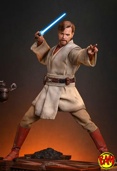 Hot Toys: MMS843 Obi-Wan Kenobi 1/6 Scale Action Figure Mustafar (Star Wars)