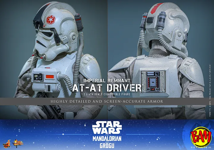 Hot Toys: MMS845 Imperial Remnant AT-AT Driver 1/6 Scale Actionfigur (Star Wars)
