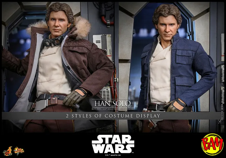 Hot Toys: MMS846 Han Solo 1/6 Scale Actionfigur (Star Wars)
