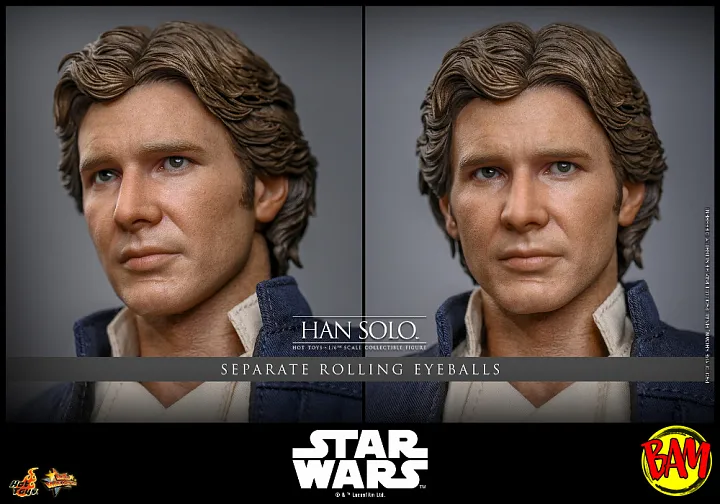 Hot Toys: MMS846 Han Solo 1/6 Scale Actionfigur (Star Wars)