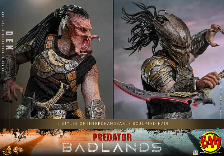 Hot Toys: MMS849 Dek 1/6 Scale Actionfigur (Predator Badlands)