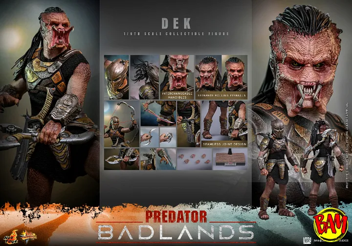 Hot Toys: MMS849 Dek 1/6 Scale Actionfigur (Predator Badlands)