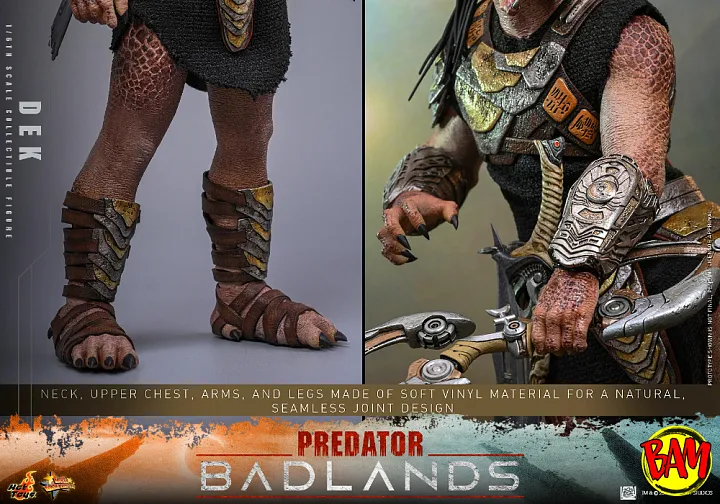 Hot Toys: MMS849 Dek 1/6 Scale Actionfigur (Predator Badlands)