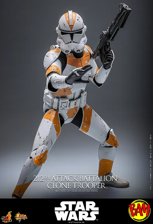 Hot Toys: MMS851 | 212th Attack Battalion Clone Trooper 1/6 Scale Action Figure (Star Wars)