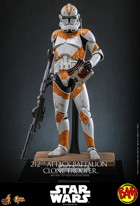 Hot Toys: MMS851 | 212th Attack Battalion Clone Trooper 1/6 Scale Action Figure (Star Wars)
