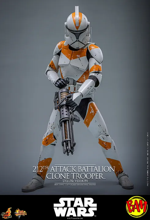 Hot Toys: MMS852 | 212th Attack Battalion Clone Trooper Deluxe Version 1/6 Scale Action Figure (Star Wars)