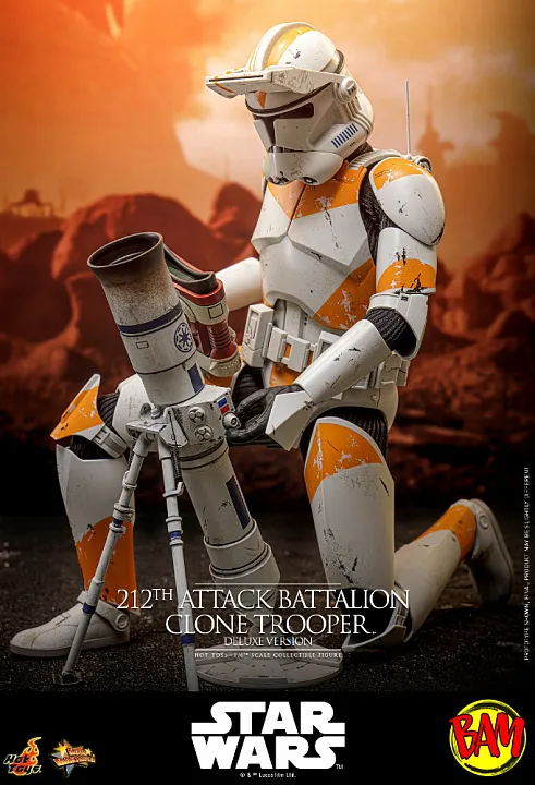 Hot Toys: MMS852 | 212th Attack Battalion Clone Trooper Deluxe Version 1/6 Scale Action Figure (Star Wars)