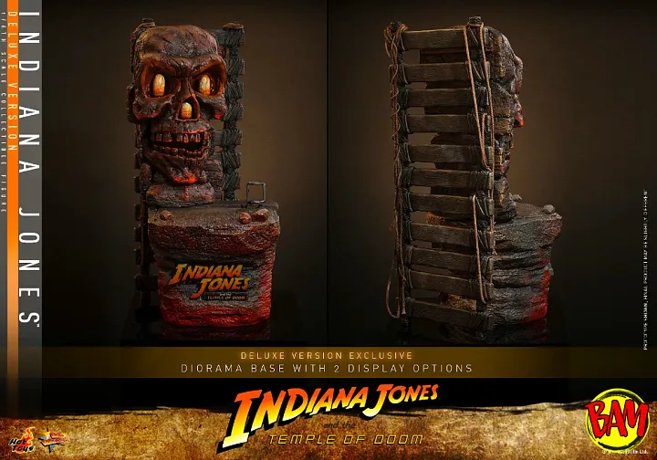 Hot Toys: MMS861 Indiana Jones 1/6 Scale Action Figure Deluxe Version (The Tempel of Doom)