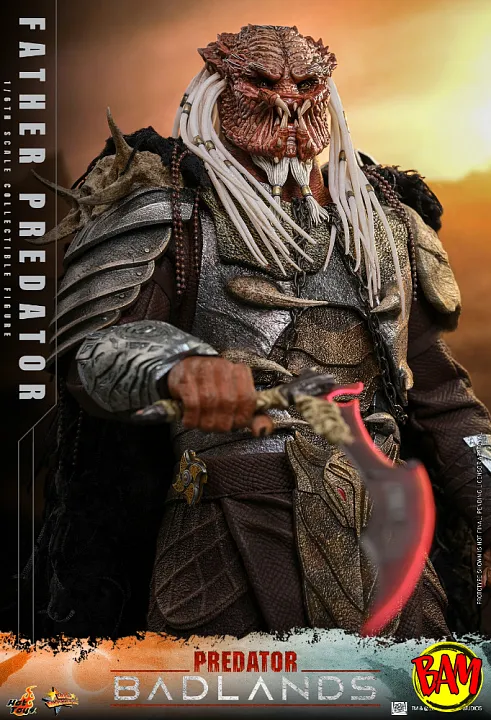 Hot Toys: MMS863 Njohrr – Father Predator 1/6 Scale Actionfigur (Predator Badlands)