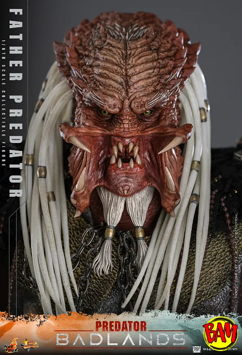 Hot Toys: MMS863 Njohrr – Father Predator 1/6 Scale Actionfigur (Predator Badlands)