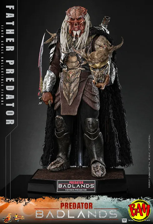 Hot Toys: MMS863 Njohrr – Father Predator 1/6 Scale Actionfigur (Predator Badlands)