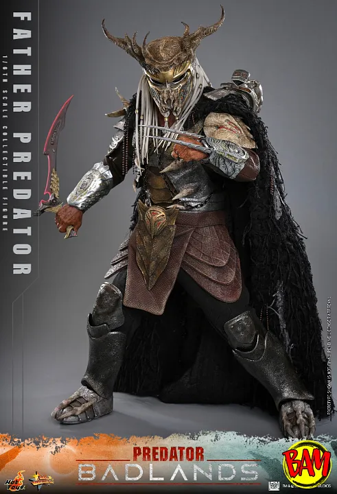 Hot Toys: MMS863 Njohrr – Father Predator 1/6 Scale Actionfigur (Predator Badlands)