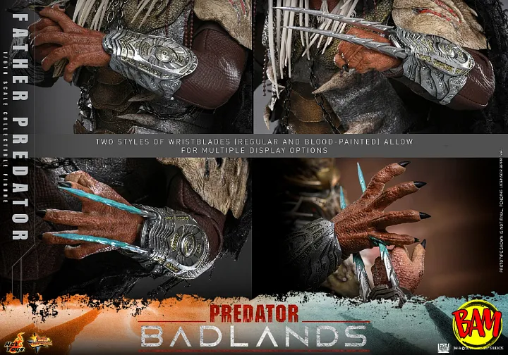 Hot Toys: MMS863 Njohrr – Father Predator 1/6 Scale Actionfigur (Predator Badlands)
