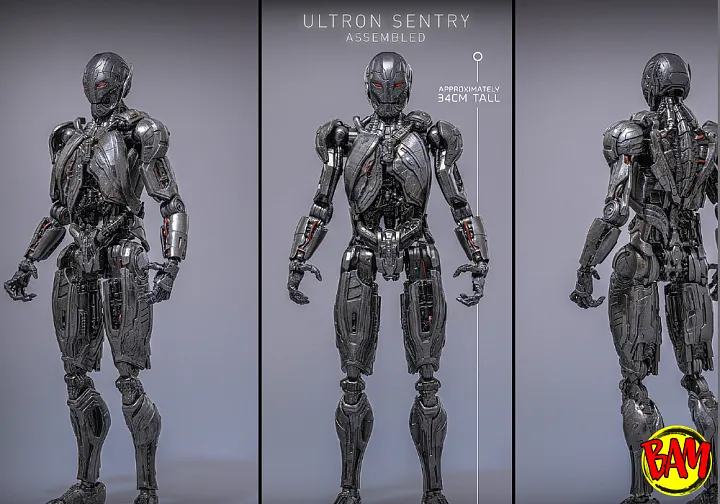 Hot Toys: MMS866D81 Iron Man Mark XLIII (2.0) 1/6 Scale Actionfigur (Avengers | Age of Ultron) Deluxe Version