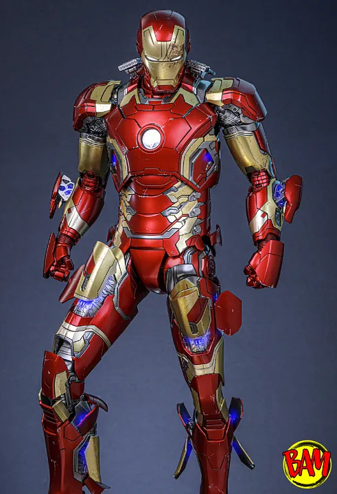 Hot Toys: MMS865D80 Iron Man Mark XLIII (2.0) 1/6 Scale Actionfigur (Avengers | Age of Ultron)