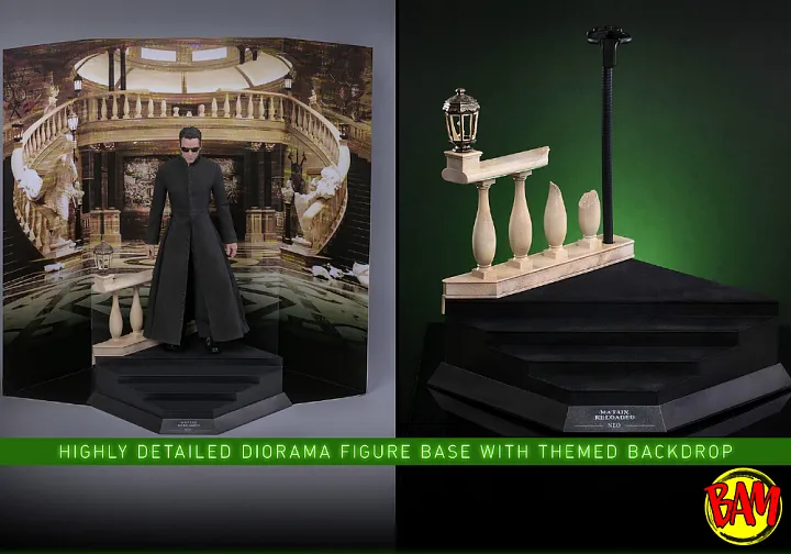 Hot Toys: MMS868 Neo Actionfigur (The Matrix Reloaded)