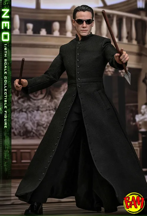 Hot Toys: MMS868 Neo Actionfigur (The Matrix Reloaded)